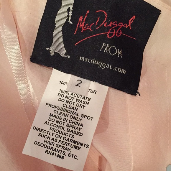 PROM! Elegant long light pink prom dress - Picture 6 of 6